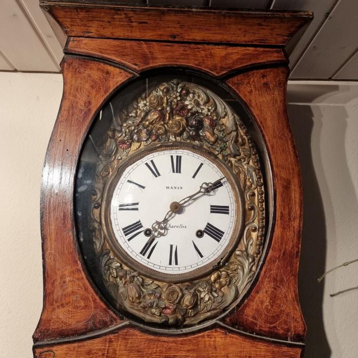 Comtoise Blumenmotiv